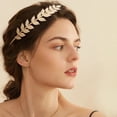 thumbnail image 5 of Back-worn headband with a goddess-like style and temperament, high-crown metal hair clip, hair tie, and a sense of sophistication, 5 of 7