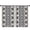 Boho Bohemia Geometric-3, variant on Blackout Kids Curtains,Boho Bohemia Geometric Line Art Childrens Insulated Curtains Set Of 2,Bedroom Essentials,Toddler Room Decor 42"x54"(106x137cm)