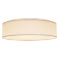 thumbnail image 4 of Nuvo Lighting 15 inch CCT Selectable Fabric Drum LED Decor Flush Mount Fixture White Fabric Shade Acrylic Diffuser - White Fabric, 4 of 7