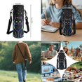 thumbnail image 7 of Kuiaobaty Cat Paw Print Backpack and Lunch Bag Set for Girls Stars Moon Print Backpack with Pencil Case Portable Lunch Box and Water Bottle Sleeve for School, 7 of 7
