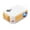 Orange, variant on Mini portable projector new design LED projector smart pocket theater 1800 lumens 360P, very suitable for sending relatives and friends