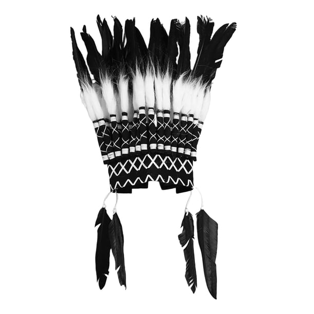 Diadema india para disfraz, sombrero americano para cosplay y Halloween