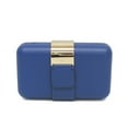 thumbnail image 1 of Pre-Owned Furla Women's Leather Clutch Bag,Shoulder Bag Royal Blue (Good), 1 of 12