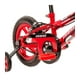 thumbnail image 4 of Bicicleta Infantil Unibike  rodada 12 con ruedas de entrenamiento Rojo 12, 4 of 7