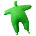 thumbnail image 1 of Disfraz inflable para adultos de hombre invisible de Halloween, disfraz de ninja enmascarado, disfraz de pez blanco multicolor, espectáculo de fiesta divertido, 1 of 1