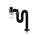 thumbnail image 3 of Lavabo tubería alcantarillado anti-Retorno olor artefacto lavabo dispositivo drenaje lavabo tapón fuga lavabo lavabo accesorios tubería drenaje (negro), 3 of 7