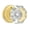 Gold/Polished Brass-.Privacy, variant on Passage Polished Chrome Octagon Crystal Interior Door Knob for Hall and Closet