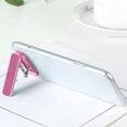 thumbnail image 3 of Cell Phone Kickstand Adjustable Foldable Aluminum Alloy Phone Stand W Shape Portable Desk Phone Holder for Home Travel Video Watching Live Streaming, 3 of 3