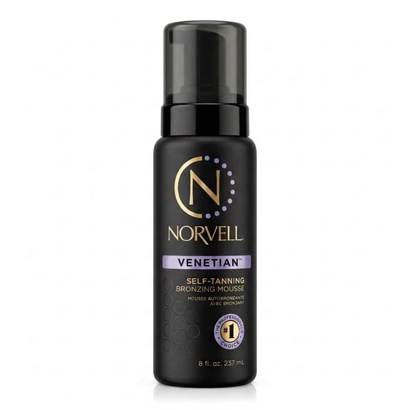 Norvell Venetian Self-Tanning Mousse with Bronzer - 8 oz
