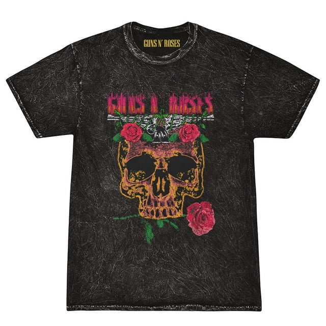 Guns N' Roses We're Back Style Rétro de Rue T-Shirts Imprimés Lavage T-Shirts Femme Mode Ample Manches Courtes T-Shirts d'Été Femmes
