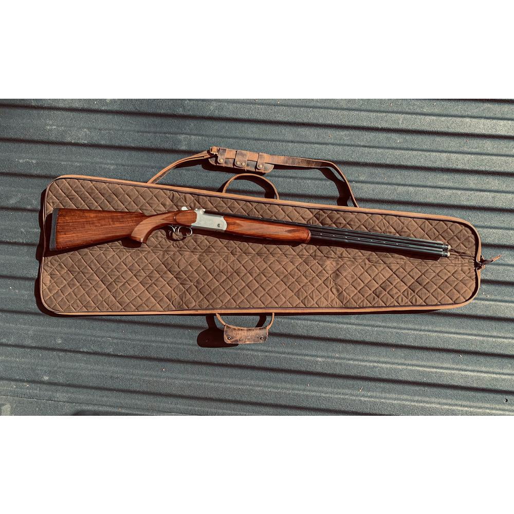 Outdoor Leisure Products Canvas and Leather Shotgun Case