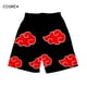 thumbnail image 2 of Cosrea Cosplay Shorts Costume Anime Pants Uzumaki Akatsuki Haruno Sakura Sport Bottoms Disfraz Clothes Men BoysXXXL Gao Jinjia LED, 2 of 2