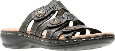 clarks leisa grace slide sandals