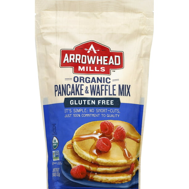 Arrowhead Mills Gluten Free Organic Pancake Mix, 26 oz ...