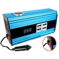 thumbnail image 2 of 300W Car Power Inverter Modified Sine Wave Dc12V To Ac110V Car Converter Rv, 2 of 10