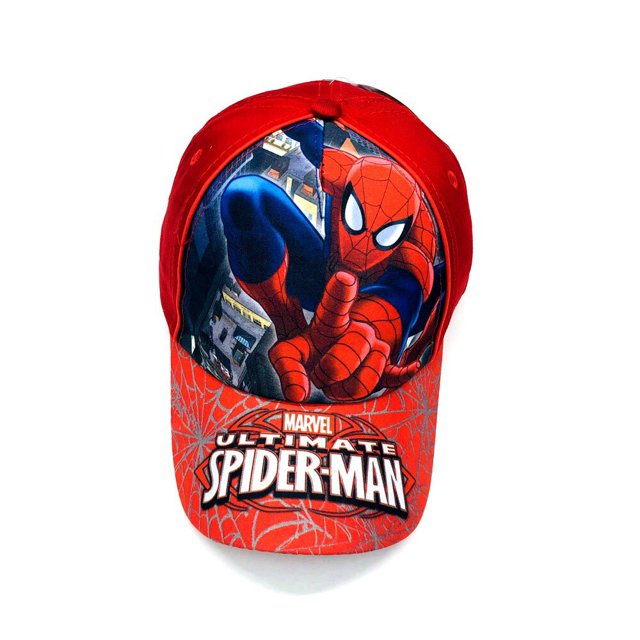 Disney Marvel-Sombrero de superhéroe para niños, sombrero transpirable ajustable para el sol, gorra de béisbol casual para bebés, regalo para niños hola suerte unisex