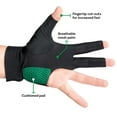 thumbnail image 6 of McDermott Billiard Pool Cue Glove - for Left Hand (Right-Handed Player), X-Large, Black, 6 of 8
