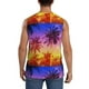 thumbnail image 4 of Balery Palm Trees at Sunset Camisetas sin mangas para hombre, absorbe la humedad y protege contra el mal olor.-Medium, 4 of 7