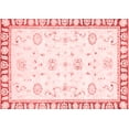 thumbnail image 1 of Ahgly Company Machine Washable Indoor Rectangle Oriental Red Traditional Area Rugs, 2' x 5', 1 of 4