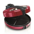 thumbnail image 5 of Hamilton Beach Enclosed Pizza Maker, Pizza Oven with Viewing Window, Makes 12" Pizza, Red, 5 of 5