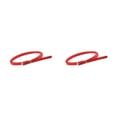 thumbnail image 3 of relayinert Ceinture Ajustable Style Classique PU pour Femmes Artisanat Exquis Simple Bretelles Intemporelles Rouge 2Set, 3 of 6