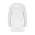 thumbnail image 6 of Winter Sweatshirt for Women Fleece Fuzzy Comfort Pullover for anxiety Long Sleeve Shirts Oversized Warm Sweater, 6 of 6