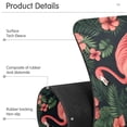 thumbnail image 4 of Yayeee Faucet Mat for Kitchen Sink 14.7" Diatomite Long Splash Guard Pad, Red Flamingo Pattern, 4 of 7