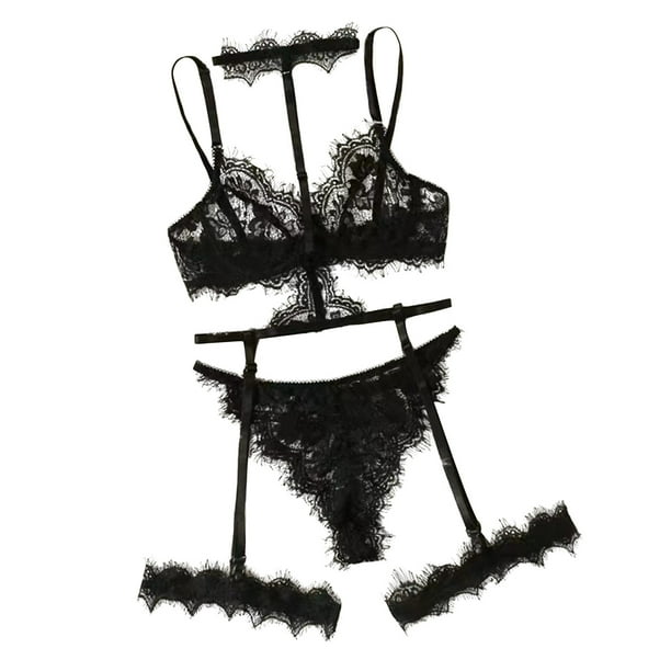 Birdeem Sexy Women Lingerie Lace Hollow Out Perspective Temptation