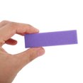 thumbnail image 3 of Unique Bargains 10 Pcs Comfortable Rectangle Nail Buffers for DIY Purple, 3 of 6