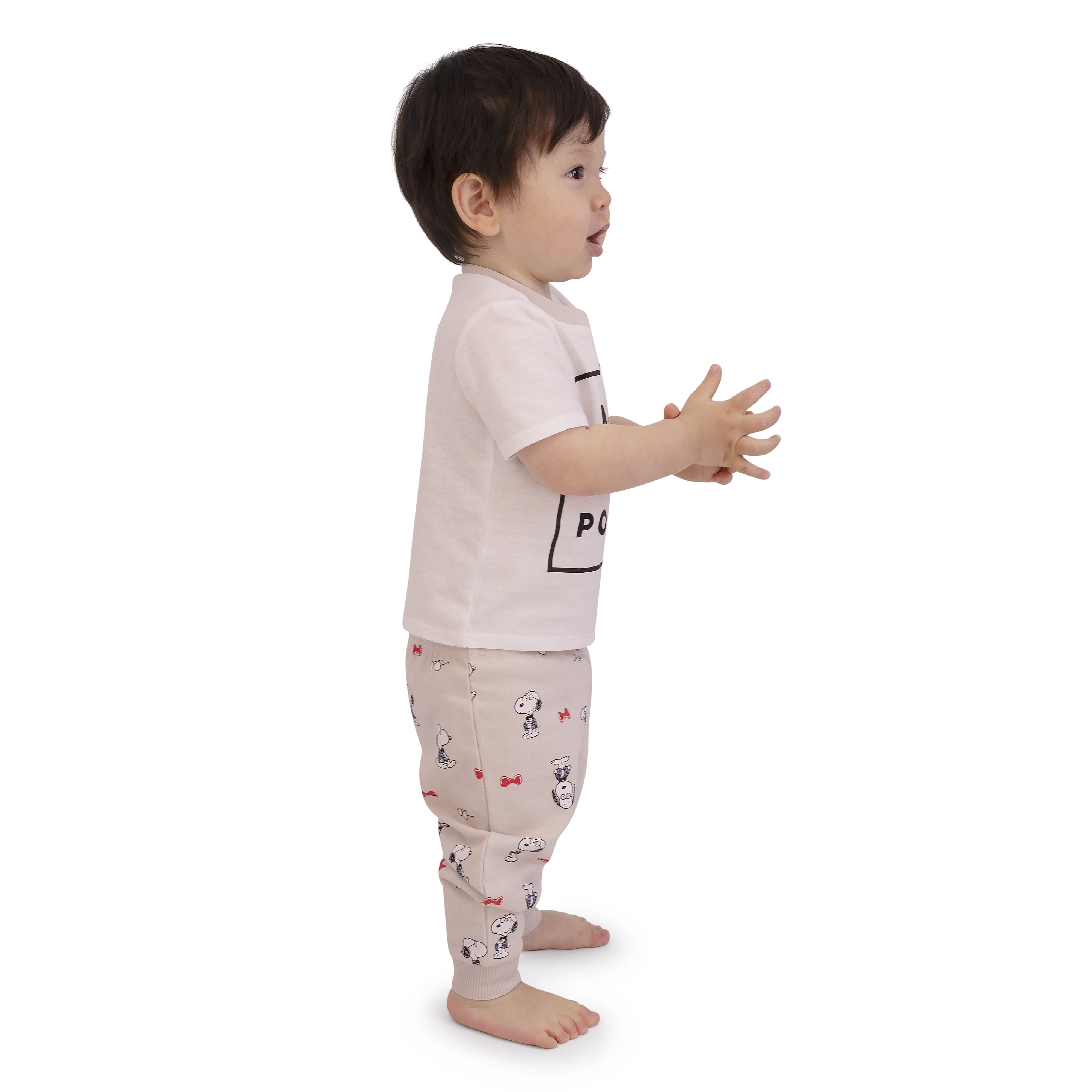 Baby Boy Snoopy Jogger, 3-Pack, Sizes 0-24 Months