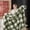 Grass Green, variant on 760GSM Faux Rabbit Faux Fur Throw Blanket,Super Thick Warm Bubble Blanket Throw,Fuzzy Luxury Plush Decorative Blanket for Couch Bed Sofa(Black Grid Print,50''x 60'')