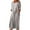 Gray, variant on JGTDBPO Summer Fall Dresses For Women Cotton Linen Shirt Dress Plus Size Casual Loose Maxi Long Pocket Dresses Solid Color Long Sleeve Round Neck Simple Long Shirt Daily Vacation Big Swing Dress