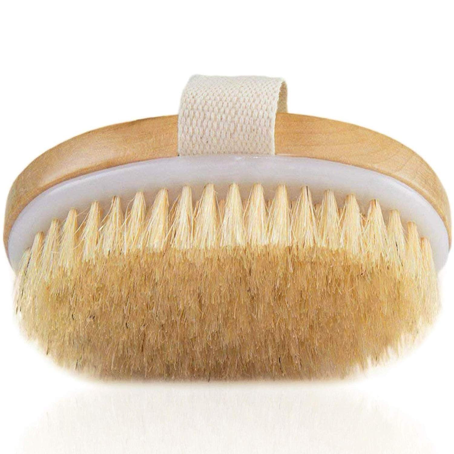 Dry Brushing Body Brush Exfoliating Brush Natural Bristle Dry Brush