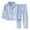 Z1 Blue, variant on REDARER Girls Boys Pajama Set 2 Piece Double Velvet Soft Long Sleeve Lapel Collar Cozy Winter Kids Homewear,Size:11-12 Years