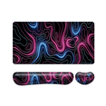 thumbnail image 1 of Mouse Pad Gamer Grande ,reposamuñecas Teclado Ratón Set*3 Eo Safe Imports Negro, 1 of 5