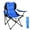 Blue, variant on Folding Camping Chair, Ultralight Outdoor Portable Chair with Cup Holder and Carry Bag, Padded Armrest Oversized Camping Chair, Collapsible Lawn Chair for BBQ, Beach, Hiking, Picnic, Blue, TE079