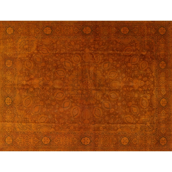 Ahgly Company Indoor Rectangle Traditional Love Red Area Rugs, 7' x 10'