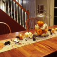thumbnail image 4 of Chemin de Table 90 Pouces de Long pour Salle à Manger Action de Grâce Lavable en Toile de Jute Lin Collection de Table pour Fête Dîner Vacances Récolte Citrouille Feuilles d'Érable, 4 of 7