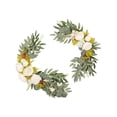 thumbnail image 2 of 2 piezas de guirnaldas de flores de arco de boda, guirnaldas florales artificiales para boda Blanco, 2 of 9