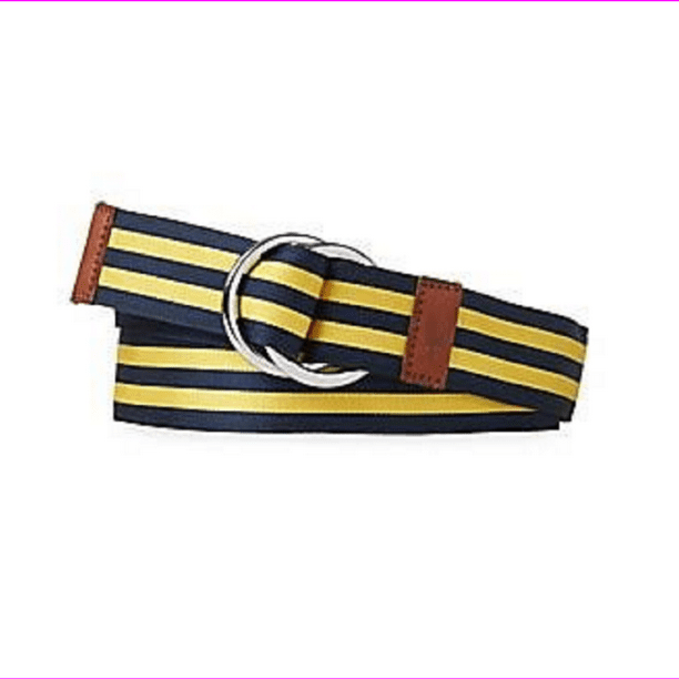 Polo Ralph Lauren - Polo Ralph Lauren Reversible Grosgrain Belt Navy