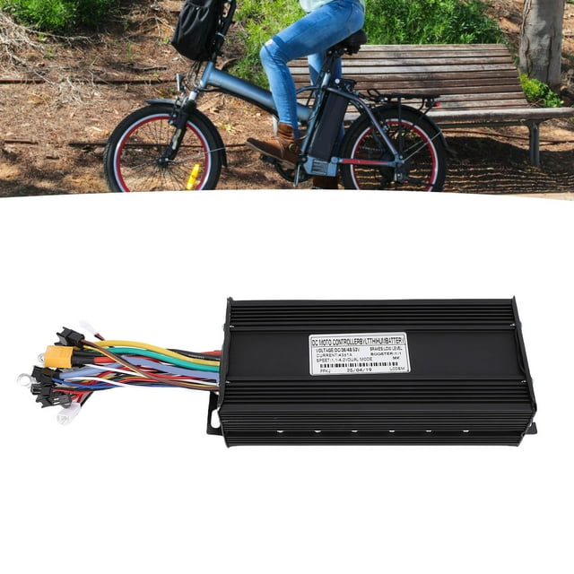 Panel De Pantalla LCD Y Controlador Sin Escobillas, Controlador De Scooter Eléctrico Kit De Pantalla LCD Pantalla Retroiluminada aleación De Aluminio Fácil De Leer Para Montar