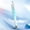🔥 Sky Blue_Base#412, variant on Thermal Erasable Fountain Pen with Eraser Tip, Fine 0.38mm Nib, Gradient Metal Calligraphy Pen for Students and Note Taking, Refillable with Replaceable Ink Cartridges