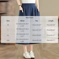 thumbnail image 3 of yeiolnoer Culottes for Women Casual High Waisted Capri Pants with Pockets Flowy Wide Leg Pant Fashion Clothing, 3 of 7
