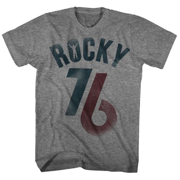Rocky 76 Graphite Heather Adult T-Shirt 5Xl