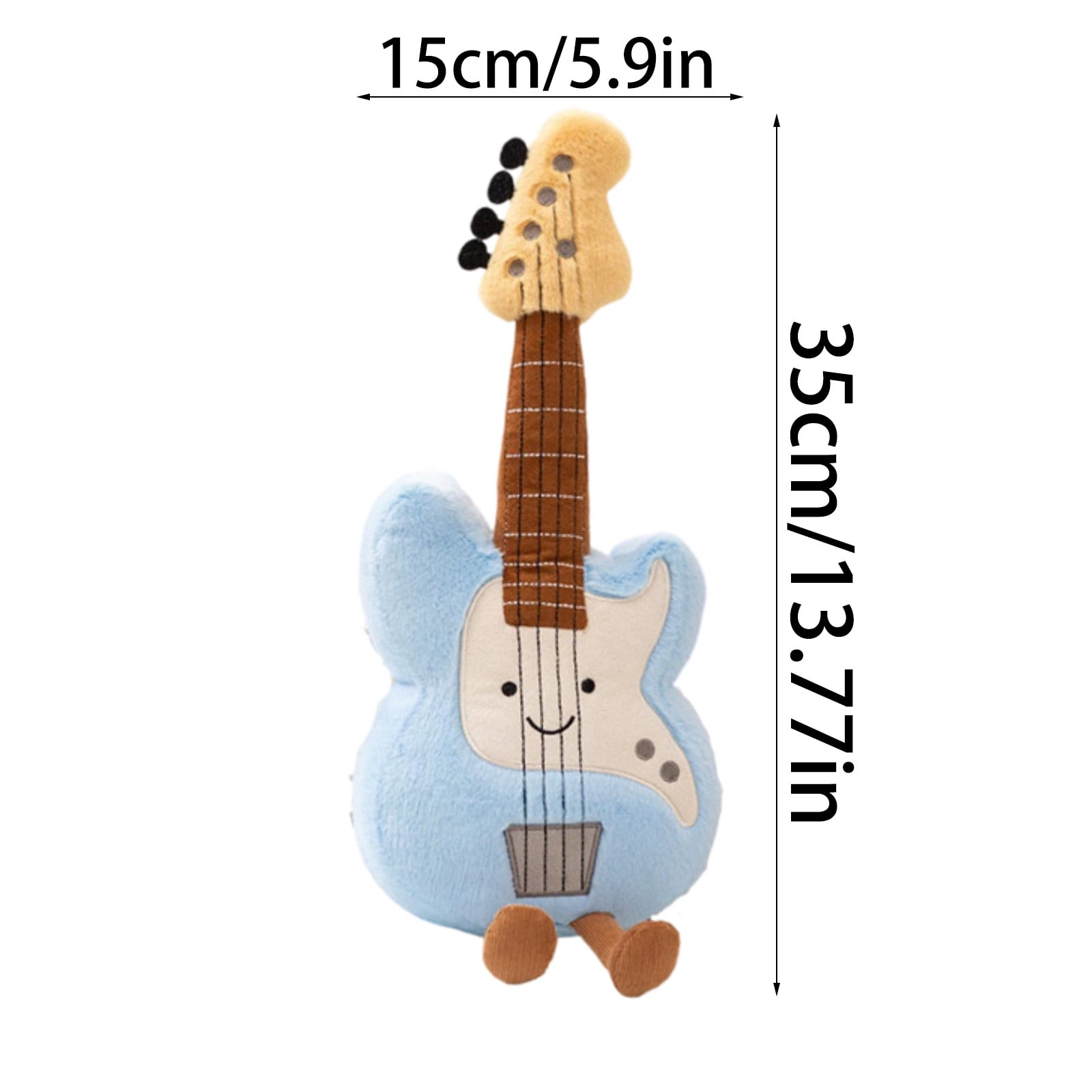 Piano Stuffed Animal, Cute Musical Instrument Plush Toy with Sound Function, Soft & Safe for Kids Boys Girls, Educational Music Toy Birthday Christmas Gift