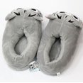 thumbnail image 4 of Chaussons en Coton Peluche Chat Chaussons d'Hiver Dessin Animé Fromage Chaussures Chaudes, 4 of 5