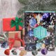 thumbnail image 1 of Ganfancp 2024 Calendario Navideño de Adviento 24 Fósiles Ágata Cristal Natural Día Ofertas Del Día 1 X Calendario de Cuenta Atrás, 24 X Piedras Originales, 1 of 7