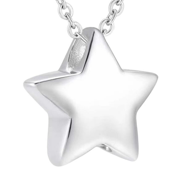 de colgante de cilindro pequeño soporte de para cenizas de mascotas mujeres hombres perro Argén Sunnimix Collar colgante
