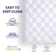 thumbnail image 5 of Funda para colchón Sleep Zone, acolchada y ajustada, tamaño completo, 5 of 7