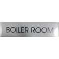 thumbnail image 2 of BOILER ROOM SIGN (WHITE 2 X7.75)(ref-2022-4), 2 of 4